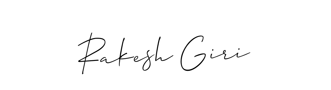 Rakesh Giri stylish signature style. Best Handwritten Sign (Allison_Script) for my name. Handwritten Signature Collection Ideas for my name Rakesh Giri. Rakesh Giri signature style 2 images and pictures png