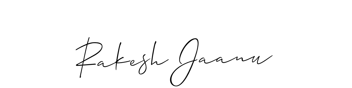 Similarly Allison_Script is the best handwritten signature design. Signature creator online .You can use it as an online autograph creator for name Rakesh Jaanu. Rakesh Jaanu signature style 2 images and pictures png
