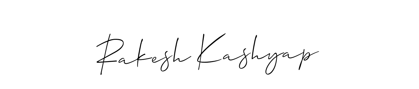 Similarly Allison_Script is the best handwritten signature design. Signature creator online .You can use it as an online autograph creator for name Rakesh Kashyap. Rakesh Kashyap signature style 2 images and pictures png