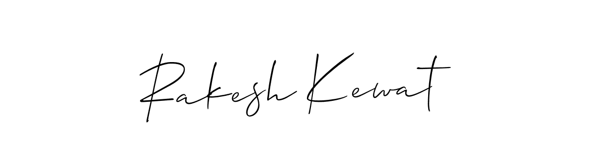 How to Draw Rakesh Kewat signature style? Allison_Script is a latest design signature styles for name Rakesh Kewat. Rakesh Kewat signature style 2 images and pictures png