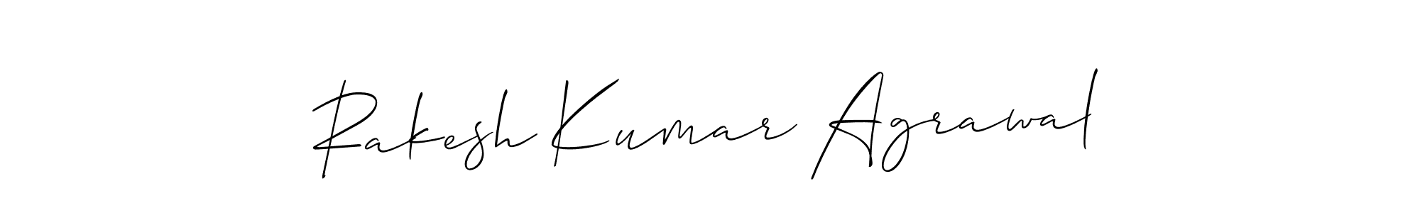 Also You can easily find your signature by using the search form. We will create Rakesh Kumar Agrawal name handwritten signature images for you free of cost using Allison_Script sign style. Rakesh Kumar Agrawal signature style 2 images and pictures png