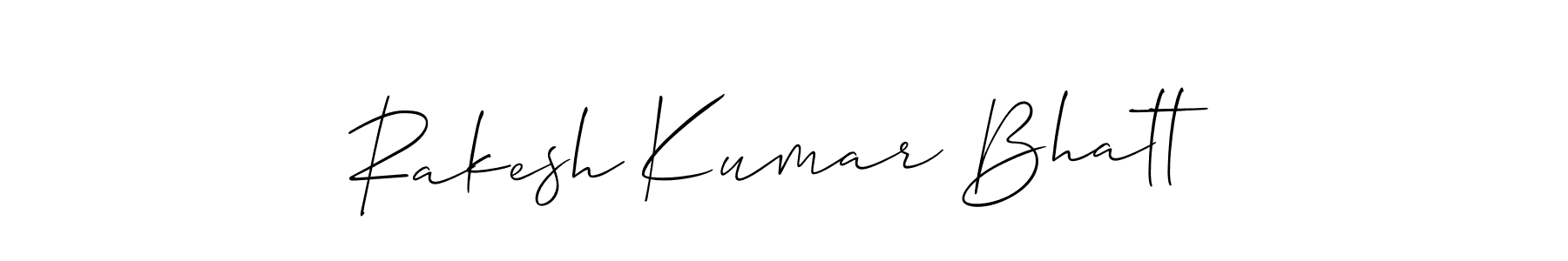 Similarly Allison_Script is the best handwritten signature design. Signature creator online .You can use it as an online autograph creator for name Rakesh Kumar Bhatt. Rakesh Kumar Bhatt signature style 2 images and pictures png