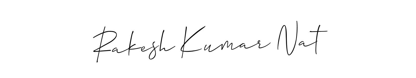 Also You can easily find your signature by using the search form. We will create Rakesh Kumar Nat name handwritten signature images for you free of cost using Allison_Script sign style. Rakesh Kumar Nat signature style 2 images and pictures png