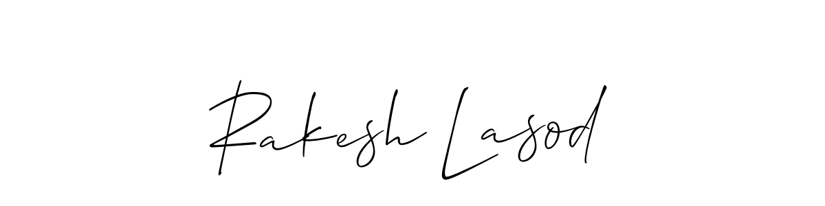 Once you've used our free online signature maker to create your best signature Allison_Script style, it's time to enjoy all of the benefits that Rakesh Lasod name signing documents. Rakesh Lasod signature style 2 images and pictures png