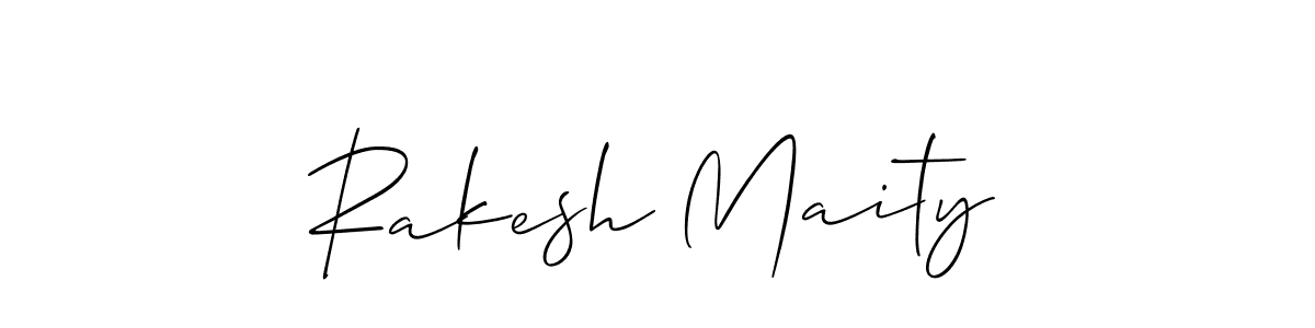Also You can easily find your signature by using the search form. We will create Rakesh Maity name handwritten signature images for you free of cost using Allison_Script sign style. Rakesh Maity signature style 2 images and pictures png