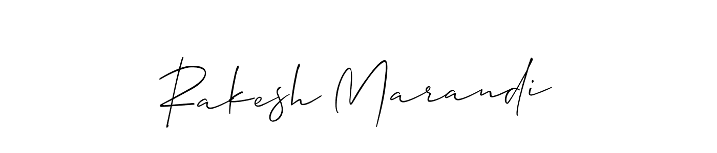 Also You can easily find your signature by using the search form. We will create Rakesh Marandi name handwritten signature images for you free of cost using Allison_Script sign style. Rakesh Marandi signature style 2 images and pictures png