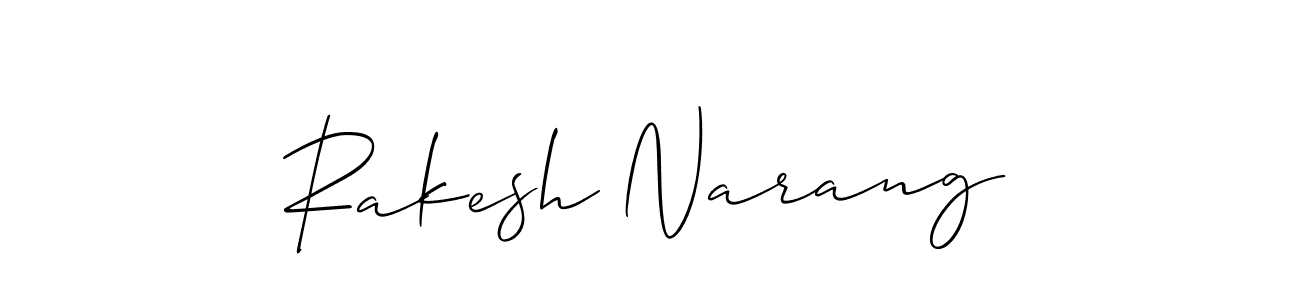 Similarly Allison_Script is the best handwritten signature design. Signature creator online .You can use it as an online autograph creator for name Rakesh Narang. Rakesh Narang signature style 2 images and pictures png