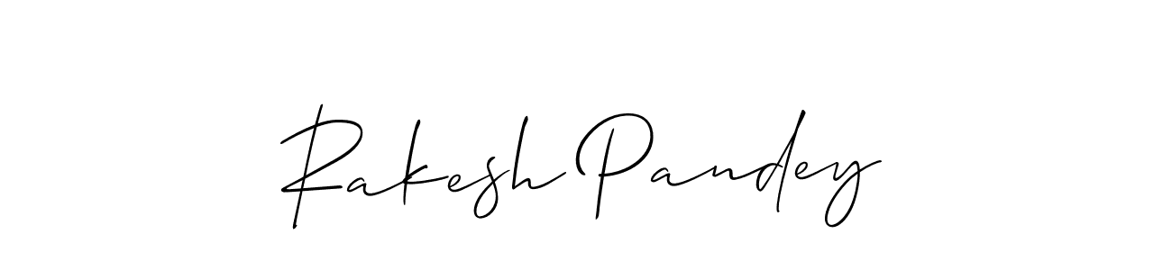 Similarly Allison_Script is the best handwritten signature design. Signature creator online .You can use it as an online autograph creator for name Rakesh Pandey. Rakesh Pandey signature style 2 images and pictures png