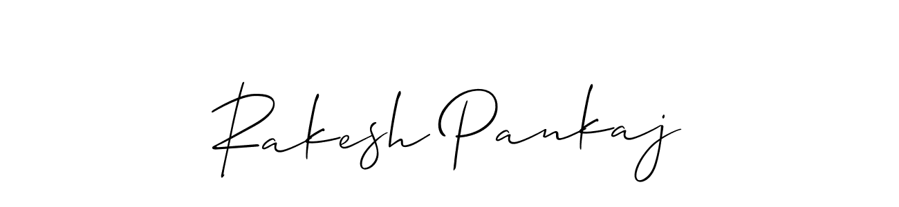 You can use this online signature creator to create a handwritten signature for the name Rakesh Pankaj. This is the best online autograph maker. Rakesh Pankaj signature style 2 images and pictures png