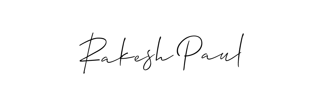 Make a short Rakesh Paul signature style. Manage your documents anywhere anytime using Allison_Script. Create and add eSignatures, submit forms, share and send files easily. Rakesh Paul signature style 2 images and pictures png