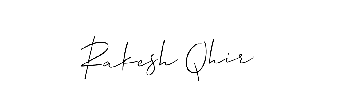 Best and Professional Signature Style for Rakesh Qhir. Allison_Script Best Signature Style Collection. Rakesh Qhir signature style 2 images and pictures png