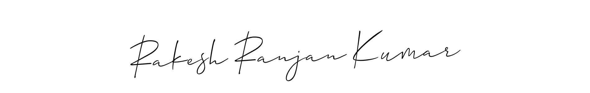 Make a beautiful signature design for name Rakesh Ranjan Kumar. Use this online signature maker to create a handwritten signature for free. Rakesh Ranjan Kumar signature style 2 images and pictures png