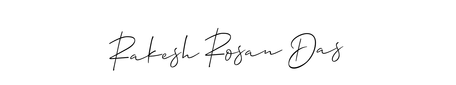 How to Draw Rakesh Rosan Das signature style? Allison_Script is a latest design signature styles for name Rakesh Rosan Das. Rakesh Rosan Das signature style 2 images and pictures png