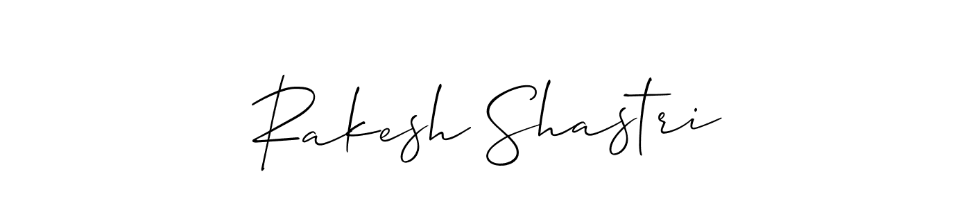 Here are the top 10 professional signature styles for the name Rakesh Shastri. These are the best autograph styles you can use for your name. Rakesh Shastri signature style 2 images and pictures png