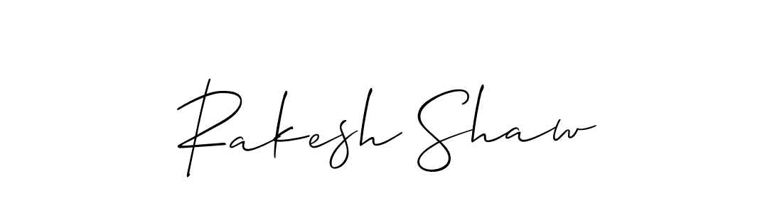 Also You can easily find your signature by using the search form. We will create Rakesh Shaw name handwritten signature images for you free of cost using Allison_Script sign style. Rakesh Shaw signature style 2 images and pictures png