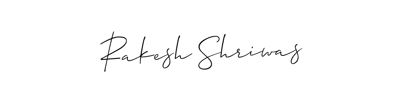 Make a short Rakesh Shriwas signature style. Manage your documents anywhere anytime using Allison_Script. Create and add eSignatures, submit forms, share and send files easily. Rakesh Shriwas signature style 2 images and pictures png