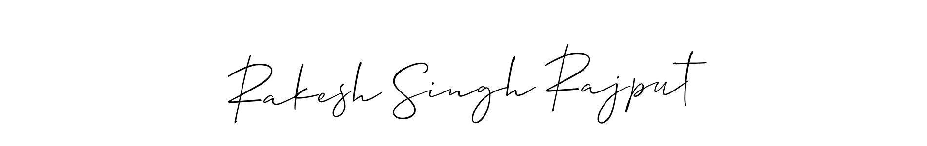 Create a beautiful signature design for name Rakesh Singh Rajput. With this signature (Allison_Script) fonts, you can make a handwritten signature for free. Rakesh Singh Rajput signature style 2 images and pictures png