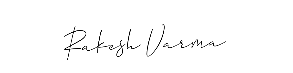 Rakesh Varma stylish signature style. Best Handwritten Sign (Allison_Script) for my name. Handwritten Signature Collection Ideas for my name Rakesh Varma. Rakesh Varma signature style 2 images and pictures png