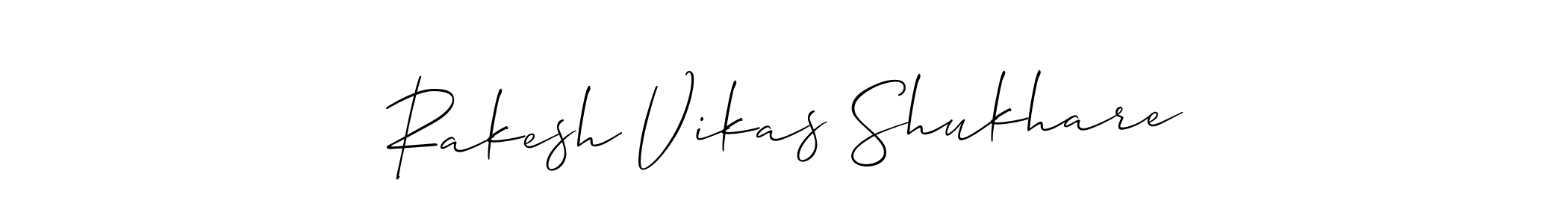 It looks lik you need a new signature style for name Rakesh Vikas Shukhare. Design unique handwritten (Allison_Script) signature with our free signature maker in just a few clicks. Rakesh Vikas Shukhare signature style 2 images and pictures png