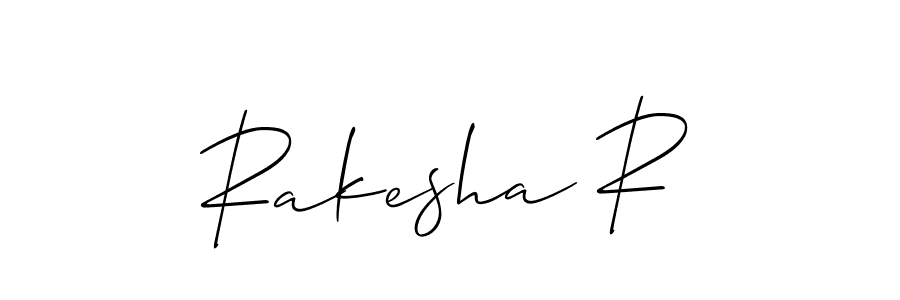 Once you've used our free online signature maker to create your best signature Allison_Script style, it's time to enjoy all of the benefits that Rakesha R name signing documents. Rakesha R signature style 2 images and pictures png