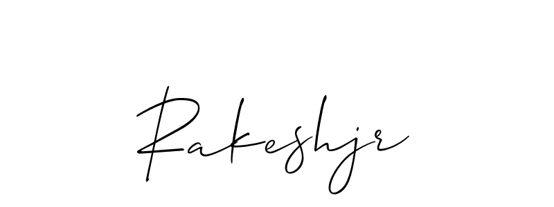 It looks lik you need a new signature style for name Rakeshjr. Design unique handwritten (Allison_Script) signature with our free signature maker in just a few clicks. Rakeshjr signature style 2 images and pictures png