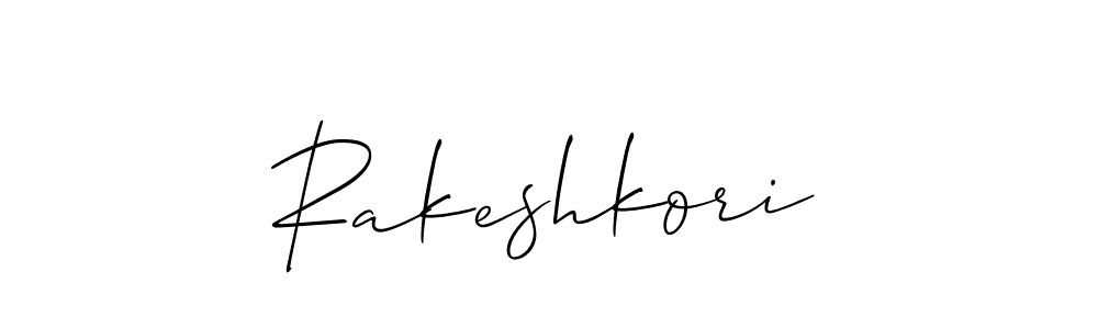 Similarly Allison_Script is the best handwritten signature design. Signature creator online .You can use it as an online autograph creator for name Rakeshkori. Rakeshkori signature style 2 images and pictures png