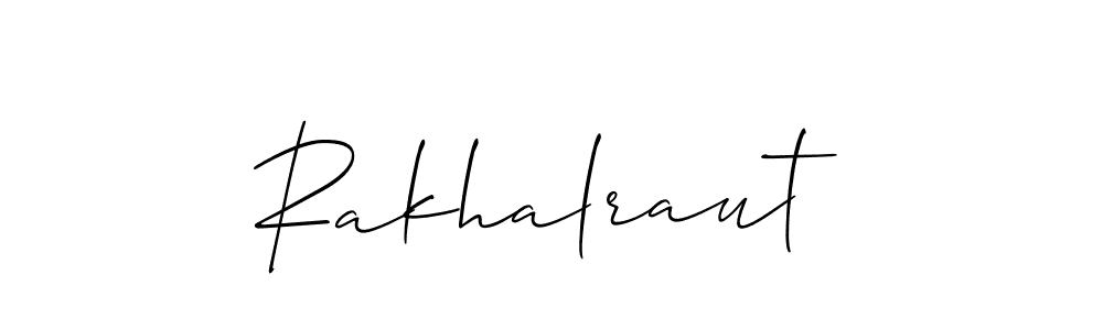 if you are searching for the best signature style for your name Rakhalraut. so please give up your signature search. here we have designed multiple signature styles  using Allison_Script. Rakhalraut signature style 2 images and pictures png