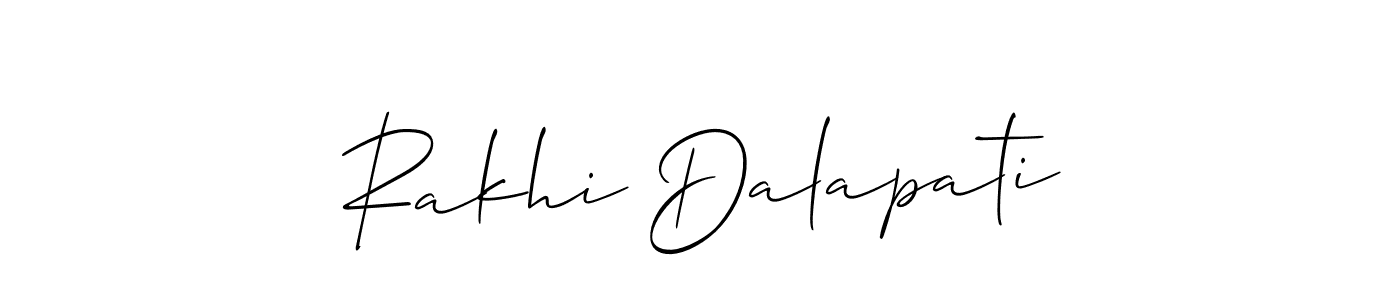 Best and Professional Signature Style for Rakhi Dalapati. Allison_Script Best Signature Style Collection. Rakhi Dalapati signature style 2 images and pictures png