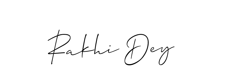 Similarly Allison_Script is the best handwritten signature design. Signature creator online .You can use it as an online autograph creator for name Rakhi Dey. Rakhi Dey signature style 2 images and pictures png