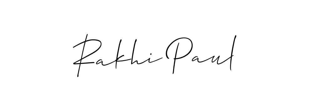 Once you've used our free online signature maker to create your best signature Allison_Script style, it's time to enjoy all of the benefits that Rakhi Paul name signing documents. Rakhi Paul signature style 2 images and pictures png