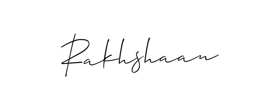 Also You can easily find your signature by using the search form. We will create Rakhshaan name handwritten signature images for you free of cost using Allison_Script sign style. Rakhshaan signature style 2 images and pictures png