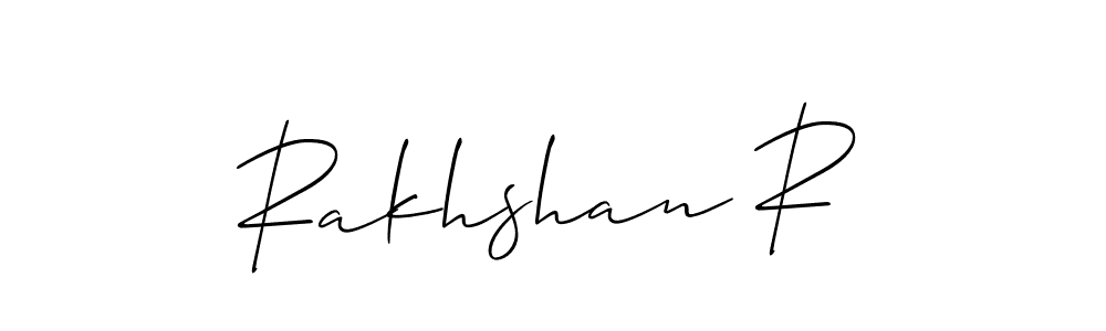 Make a short Rakhshan R signature style. Manage your documents anywhere anytime using Allison_Script. Create and add eSignatures, submit forms, share and send files easily. Rakhshan R signature style 2 images and pictures png