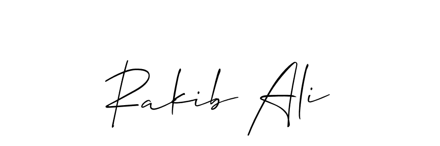 Make a short Rakib Ali signature style. Manage your documents anywhere anytime using Allison_Script. Create and add eSignatures, submit forms, share and send files easily. Rakib Ali signature style 2 images and pictures png