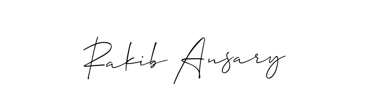 Check out images of Autograph of Rakib Ansary name. Actor Rakib Ansary Signature Style. Allison_Script is a professional sign style online. Rakib Ansary signature style 2 images and pictures png