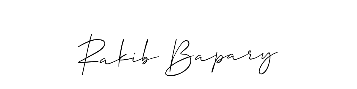 Best and Professional Signature Style for Rakib Bapary. Allison_Script Best Signature Style Collection. Rakib Bapary signature style 2 images and pictures png