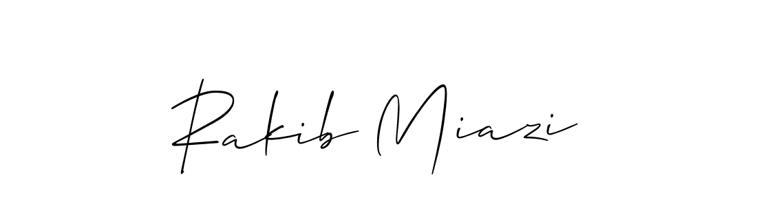 Make a short Rakib Miazi signature style. Manage your documents anywhere anytime using Allison_Script. Create and add eSignatures, submit forms, share and send files easily. Rakib Miazi signature style 2 images and pictures png