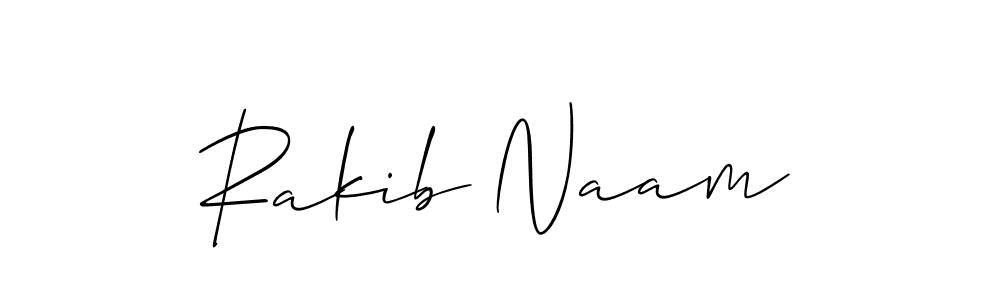 You can use this online signature creator to create a handwritten signature for the name Rakib Naam. This is the best online autograph maker. Rakib Naam signature style 2 images and pictures png