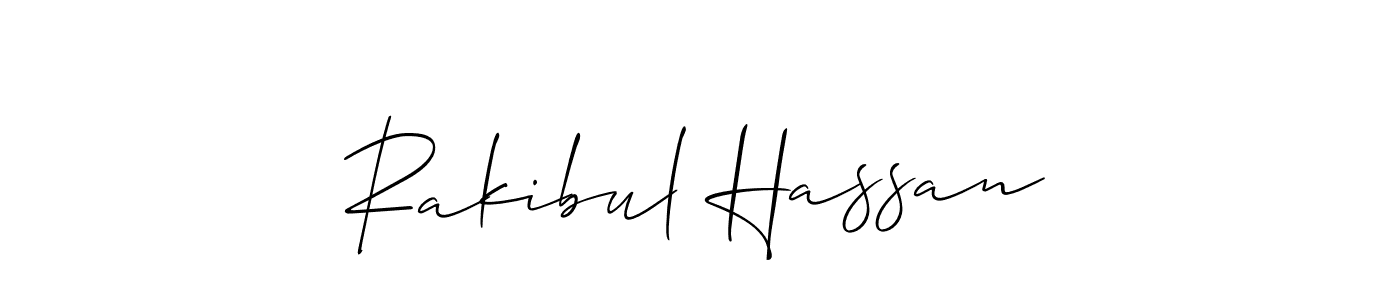 It looks lik you need a new signature style for name Rakibul Hassan. Design unique handwritten (Allison_Script) signature with our free signature maker in just a few clicks. Rakibul Hassan signature style 2 images and pictures png