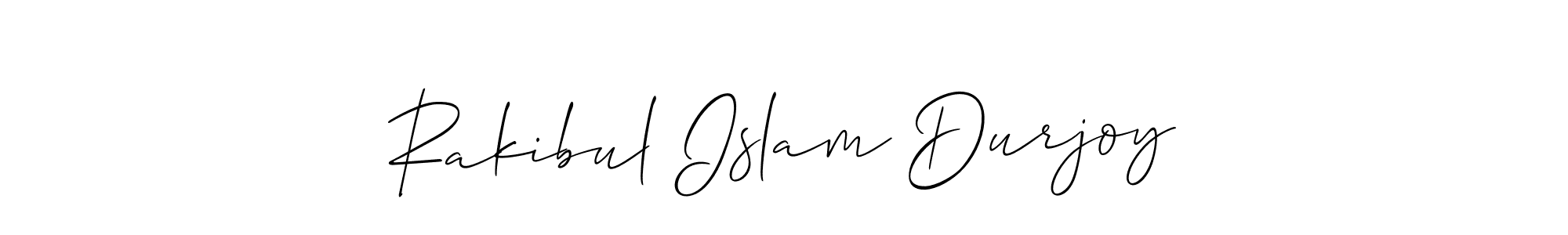 Best and Professional Signature Style for Rakibul Islam Durjoy. Allison_Script Best Signature Style Collection. Rakibul Islam Durjoy signature style 2 images and pictures png