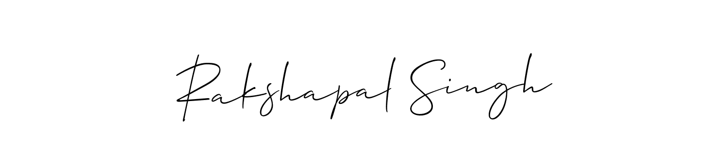It looks lik you need a new signature style for name Rakshapal Singh. Design unique handwritten (Allison_Script) signature with our free signature maker in just a few clicks. Rakshapal Singh signature style 2 images and pictures png