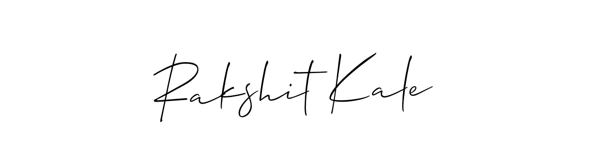 Best and Professional Signature Style for Rakshit Kale. Allison_Script Best Signature Style Collection. Rakshit Kale signature style 2 images and pictures png