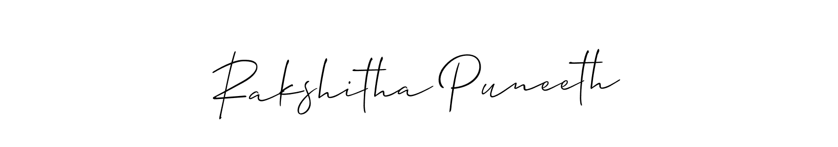 Best and Professional Signature Style for Rakshitha Puneeth. Allison_Script Best Signature Style Collection. Rakshitha Puneeth signature style 2 images and pictures png