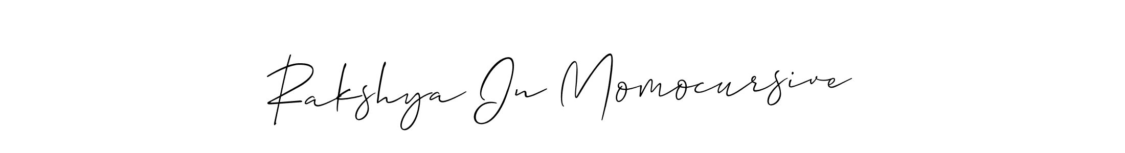 Similarly Allison_Script is the best handwritten signature design. Signature creator online .You can use it as an online autograph creator for name Rakshya In Momocursive. Rakshya In Momocursive signature style 2 images and pictures png