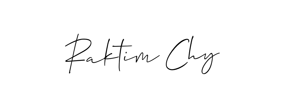 Also You can easily find your signature by using the search form. We will create Raktim Chy name handwritten signature images for you free of cost using Allison_Script sign style. Raktim Chy signature style 2 images and pictures png