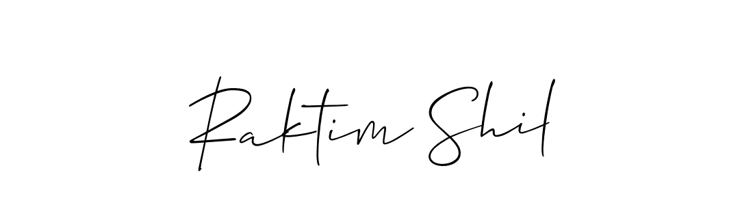 Once you've used our free online signature maker to create your best signature Allison_Script style, it's time to enjoy all of the benefits that Raktim Shil name signing documents. Raktim Shil signature style 2 images and pictures png