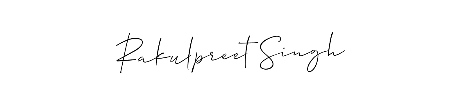 Also we have Rakulpreet Singh name is the best signature style. Create professional handwritten signature collection using Allison_Script autograph style. Rakulpreet Singh signature style 2 images and pictures png