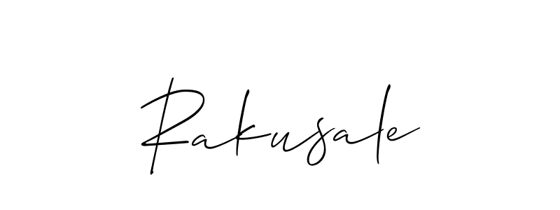 Once you've used our free online signature maker to create your best signature Allison_Script style, it's time to enjoy all of the benefits that Rakusale name signing documents. Rakusale signature style 2 images and pictures png