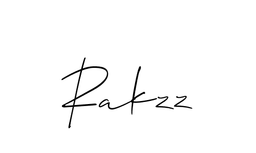 How to make Rakzz name signature. Use Allison_Script style for creating short signs online. This is the latest handwritten sign. Rakzz signature style 2 images and pictures png