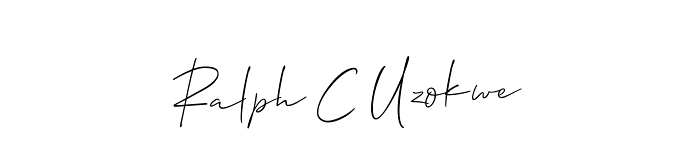 Check out images of Autograph of Ralph C Uzokwe name. Actor Ralph C Uzokwe Signature Style. Allison_Script is a professional sign style online. Ralph C Uzokwe signature style 2 images and pictures png