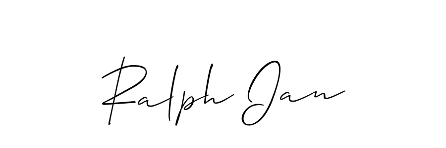 You can use this online signature creator to create a handwritten signature for the name Ralph Ian. This is the best online autograph maker. Ralph Ian signature style 2 images and pictures png
